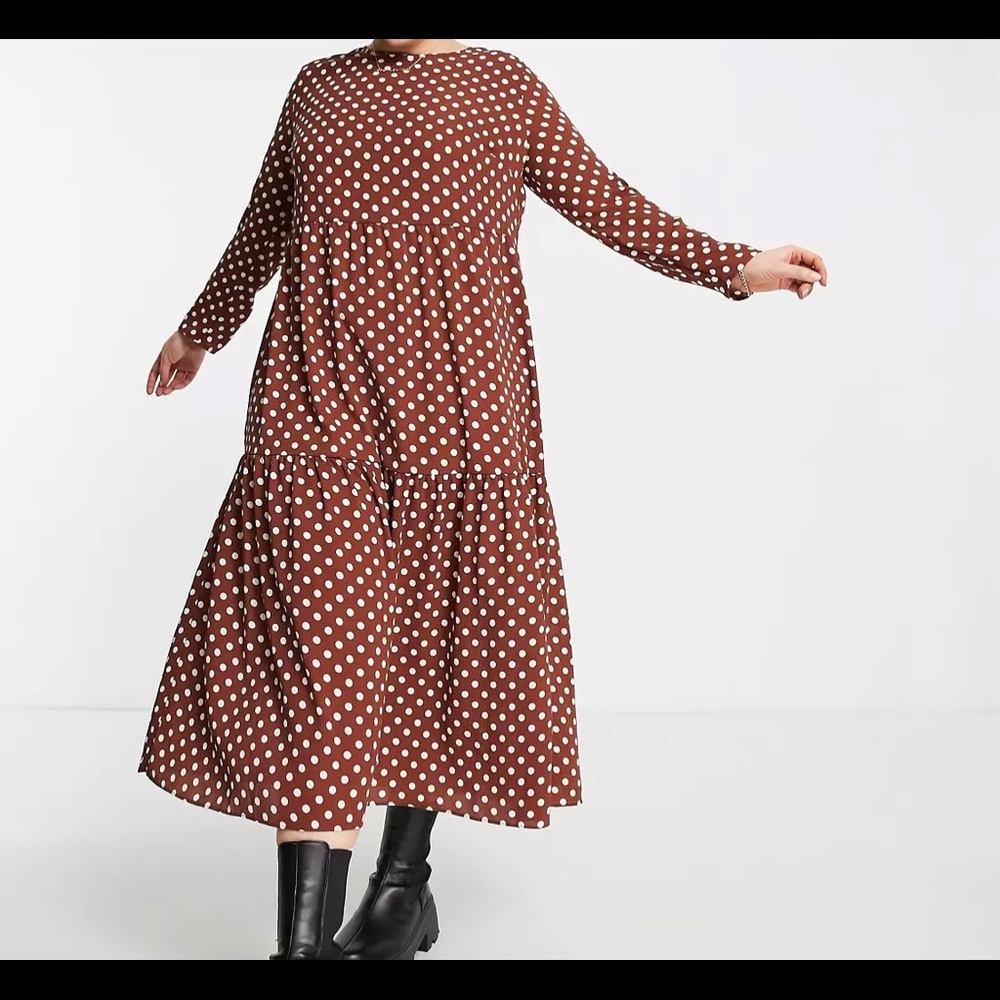 ASOS Polka  dot dress size 18